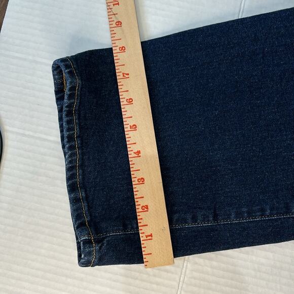 Gap Straight Gapflex Dark Denim Jeans Men’s Size 36x34 - Picture 11 of 14